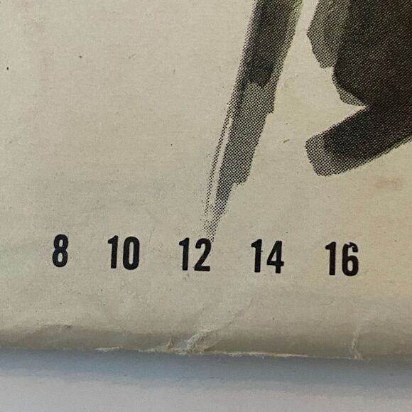 Butterick 5432 Pattern Top Miss 16 80s Vintage Oversized Lagenlook Side Slit - Picture 6 of 7